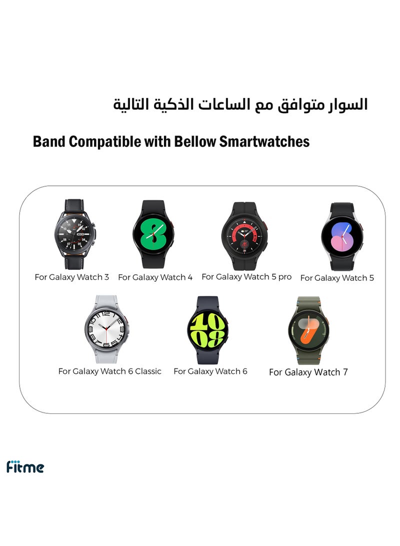 FITME Silicone Band With Magnetic Folding For Galaxy Watch 3 / Watch 4 / Watch 5 / Watch 6 / Watch 7 - Image 3