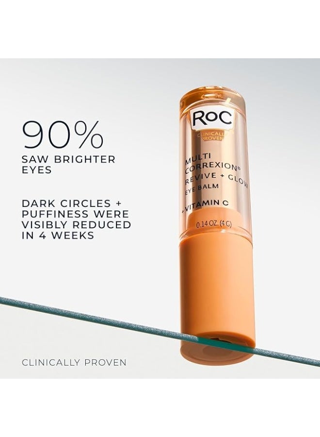 روك RoC Multi Correxion Revive + بلسم العين المتوهج بفيتامين C (0.14 أونصة) - Image 2