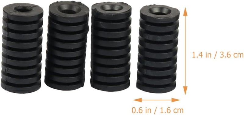 4 Pieces Motorcycle Gear Lever Pad Rubber Covers Non-Slip Black Shift Pedal Caps Protective Gear Shifter Covers Motorcycle Accessories for Foot Controls - Image 2