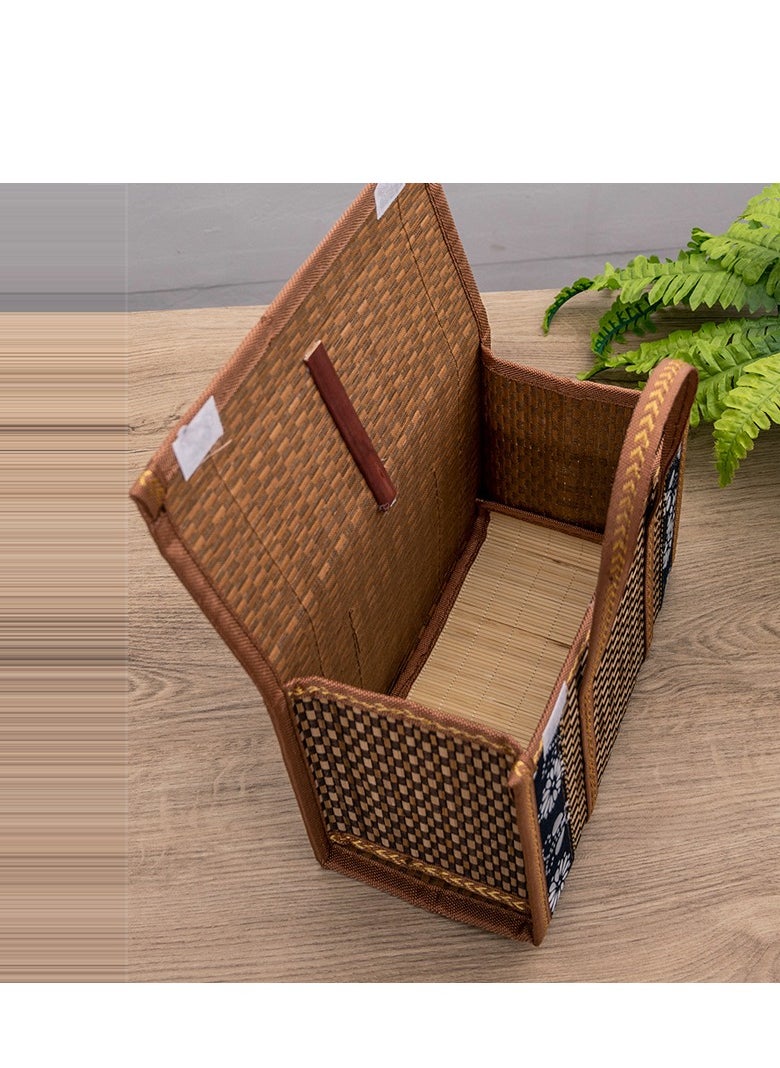 Picnic Basket with Double Folding Handles Creative Picnic Food Hand Basket Folding Woven Fruit Basket Picnic Food Storage Basket for Outdoor Picnic - pzsku/ZA0D8310E0CAAB41778B9Z/45/_/1715674999/acd248f9-c2f4-40b2-8673-38542c2822b7