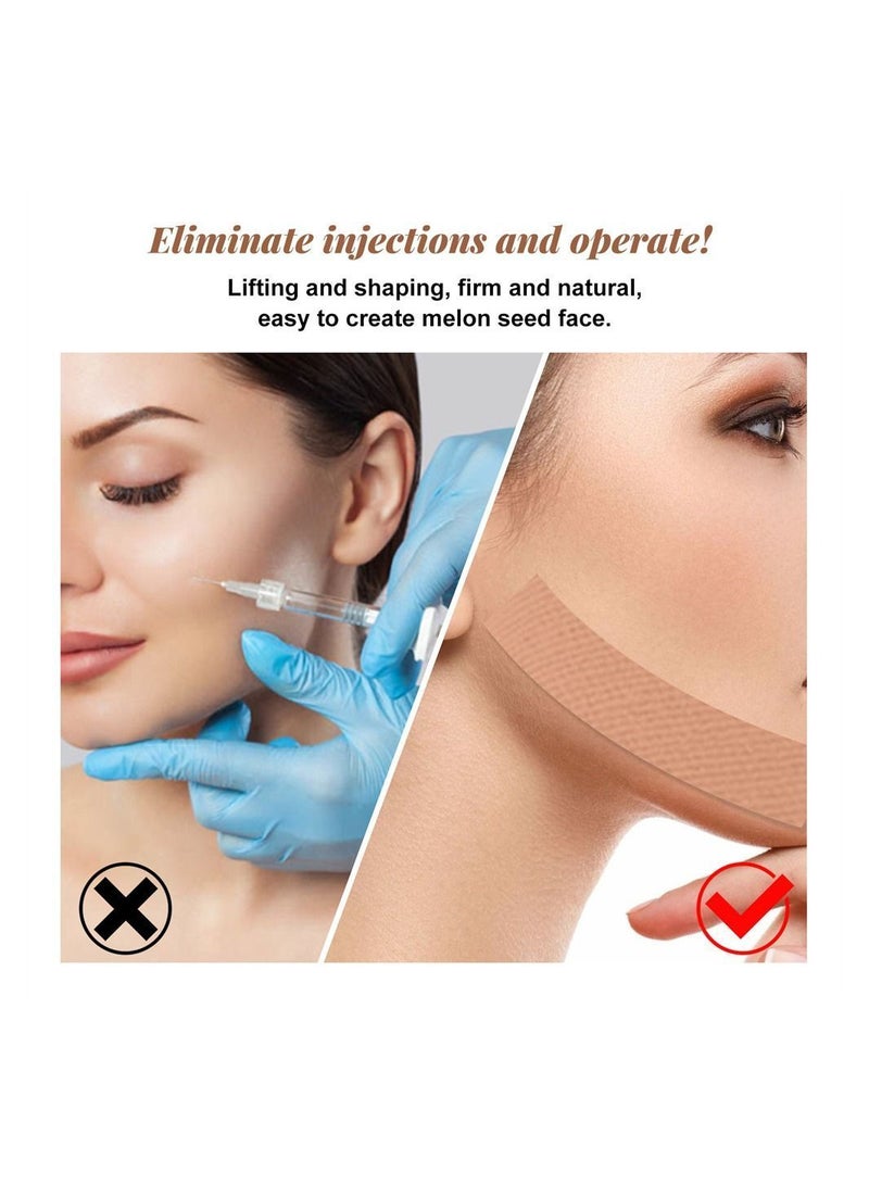 Y&D Instant Invisible Face Stickers Neck Eye Double Chin Lift V Shape Refill Tapes Thin Makeup Facelifting Patch Skin Care  - Image 3