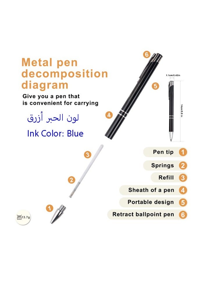 دي فاني ساعة يد للرجال من دي فاني ستانلس ستيل أنالوج بعقارب مع قلم هدية - Image 5