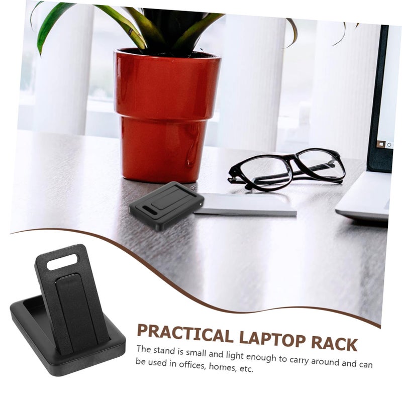 Portable Laptop Stand Compact Holder with Scratch Design for Enhanced Stability and Cooling - Image 4