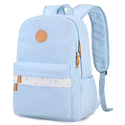 mygreen Waterproof School Backpack for Teen Girls Boys Lightweight 156 Inch Laptop Bag Trendy 2024 Ergonomic Bookbag for High School College and Travel Blue - Image 1