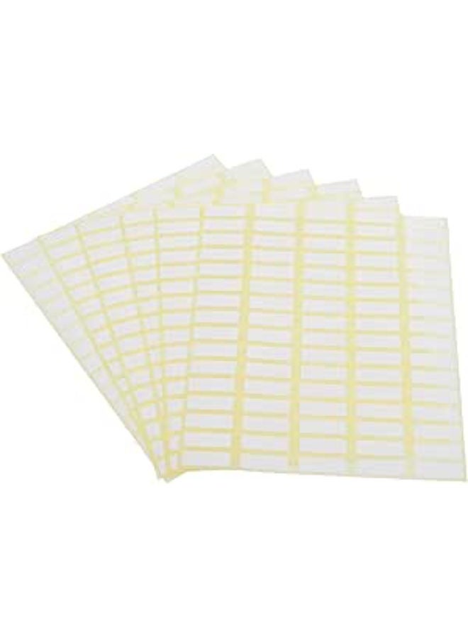 El Manar Compact Precision Adhesive Label Sticker, 8x24 mm With Premium Material Suitable For Home, School And Office - Image 1