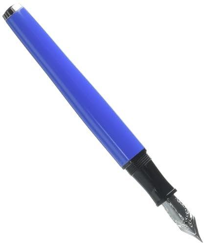 Monteverde USA Aldo Domani Italia Fountain Pen Exotic Blue - Flex Nib - Luxury Writing Pen - Italian Design - JoWo Stainless Steel Nib - Smooth Ink Flow - Refillable - Gift Box Included - Image 3