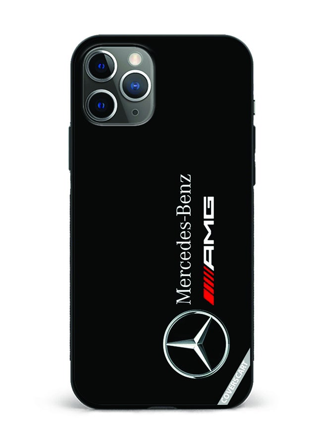 Protective Case Cover For Apple iPhone 11 Pro Max Mercedes Design Black