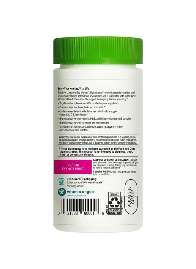 Rainbow Light Certified Womens Multivitamin, Multivitamin Supplement, 120 Caps (Pack May Vary)  - Image 5