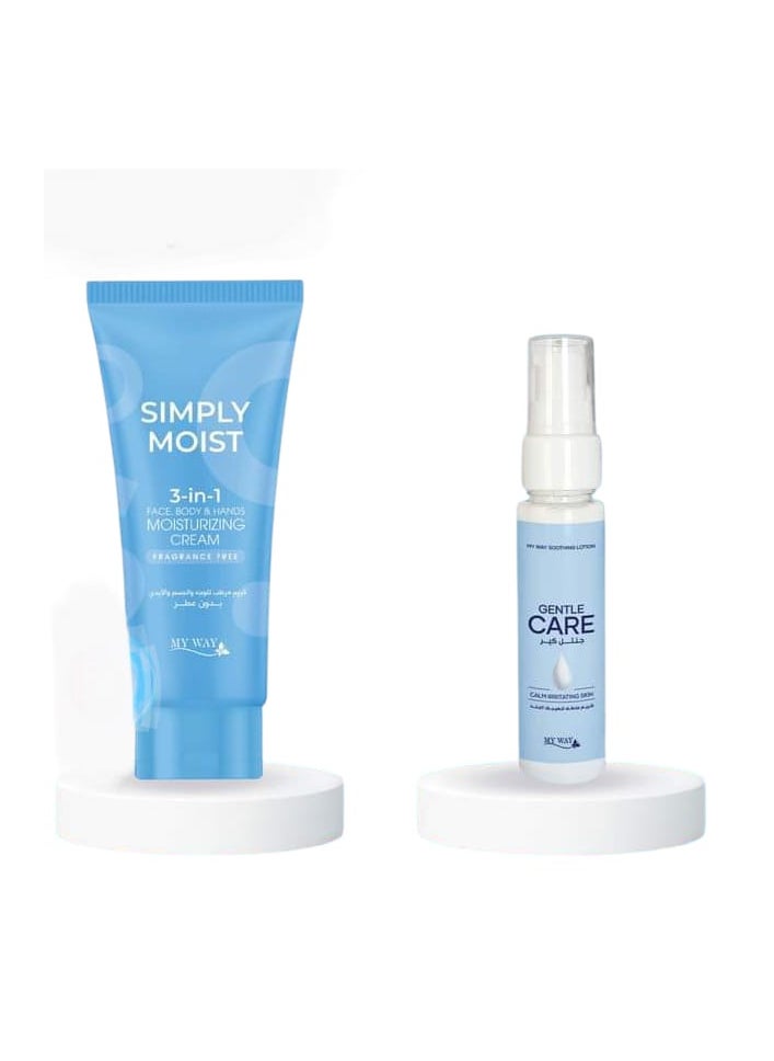 My Way My Way Skin Moisturizing Set To Moisturize The Face And Body  - Image 1