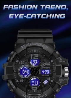 Sanda SANDA Brand Luxury Men Watch Digital Sports Watches For Man Waterproof Electronic Men's Wristwatch  - Image 5