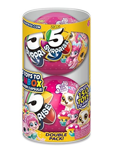 5 Surprise Pink Mystery Capsule Collectible Toy Wave 2 Pack By Zuru Multicolor 7708 - Image 1