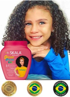SKALA Skala Expert Divino Potinho 2 in 1 For Kids Hair Combing and Moisturizing Cream 1000g (Brazil)  - Image 2