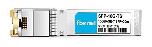 fiber mall 10G SFP+ to RJ45 for Juniper QFX-SFP-10GE-T EX-SFP-10GE-T SRX-SFP-10GE-T 10GBASE-T SFP+ Copper RJ-45 30m Transceiver Module - Image 5