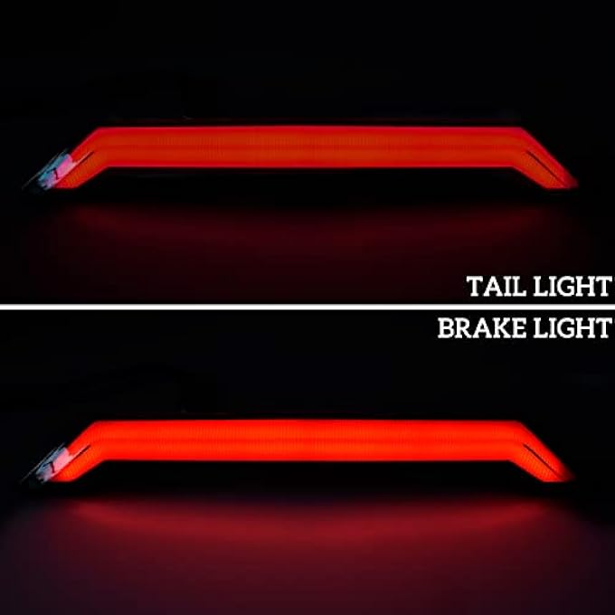 SAUTVS Utv Center Tail Light 3Rd Third Brake Light Smoked Black Rear Center Accent Lamp Taillight Stop Light For Polaris Rzr Xp 1000 Xp4 1000 20142018 Accessories 1Pcs - Image 2