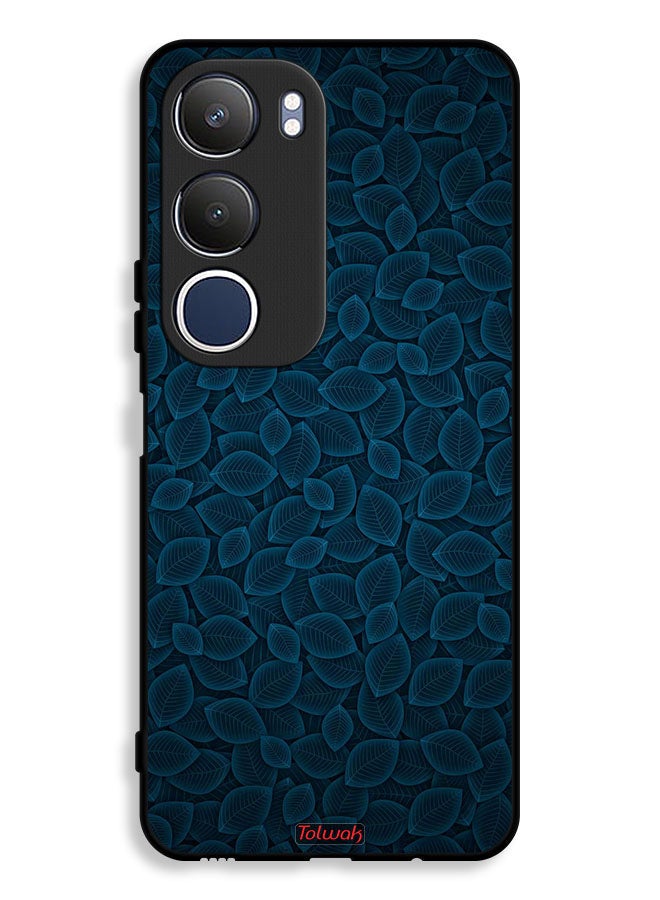 Tolwak Vivo Y19s 4G Protective Case Cover Digital Art Leaves Pattern - Image 1