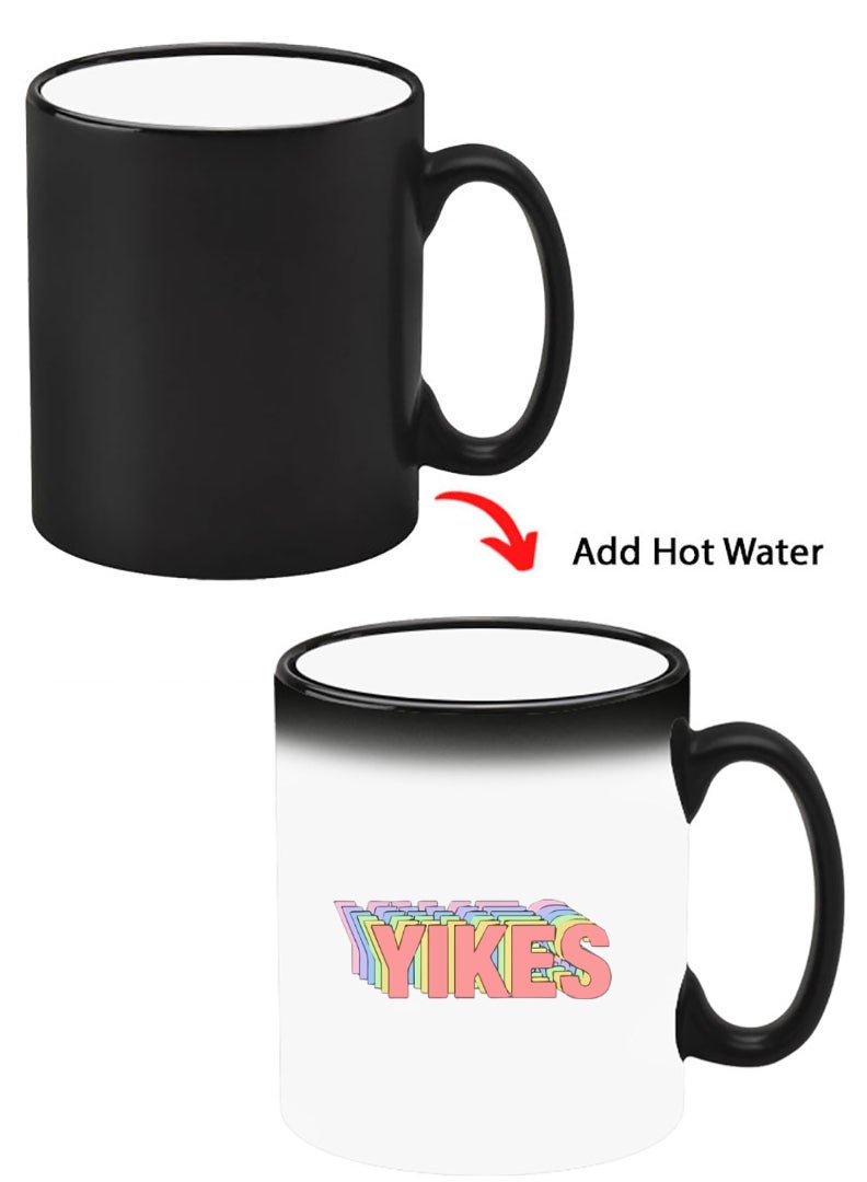 Theodor Color Changing Heat Sensitive Ceramic Mug, Image Revealed When HOT Liquid is Added! Yikkes-01 - Image 1