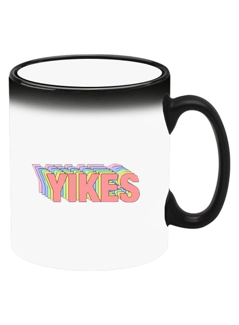 Theodor Color Changing Heat Sensitive Ceramic Mug, Image Revealed When HOT Liquid is Added! Yikkes-01 - Image 2