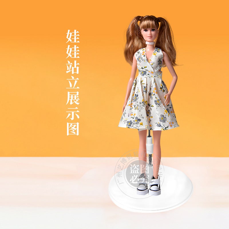 30Cm Doll Bracket 6 Points 3 Points 4 Points Bracket Base 45Cm 60Cm Bjd Stainless Steel Doll Standing Rack - Image 4