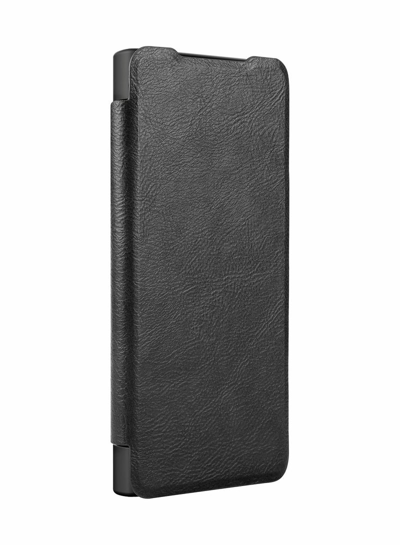 Y&D Case for Samsung Galaxy S22 Ultra with Camera Cover and Card Holder, PU Leather Flip Slide Protection, Durable Shockproof (Black)  - Image 5