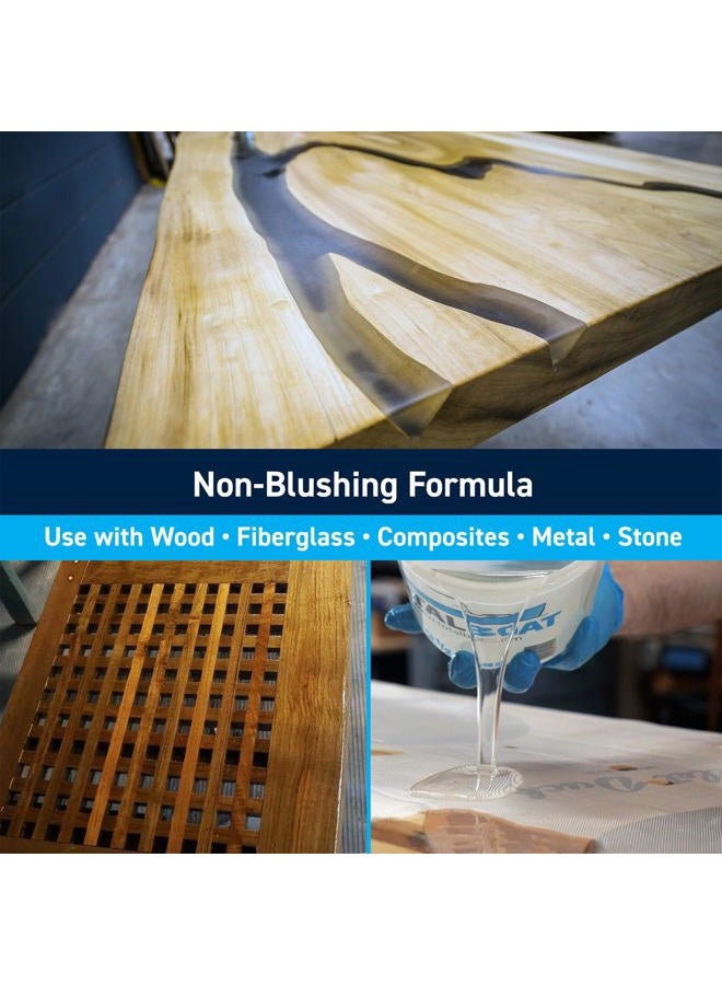 TotalBoat High Performance Epoxy Kits, Crystal Clear Marine Grade Resin and Hardener for Woodworking, Fiberglass and Wood Boat Building and Repair Gallon 510825 1 - Image 4