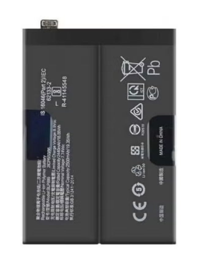 TIGER High-Performance Internal Battery BLP899 Replacement Compatible with OnePlus 10 Pro 5G – 5000mAh High-Capacity Lithium-Ion Battery with Fast Charging Support – Durable, Safe & Long-Lasting Power Cell – Seamless Fit for DIY Mobile Repair and Extended Device Life – Black - Image 3