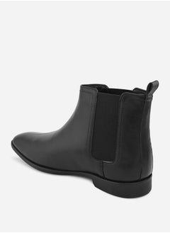 Styli Pointed Toe Leather Ankle Boots  - Image 4
