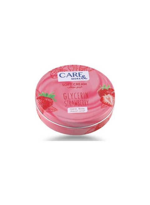 Soft Cream Glycerin & Strawberry 250 ml
