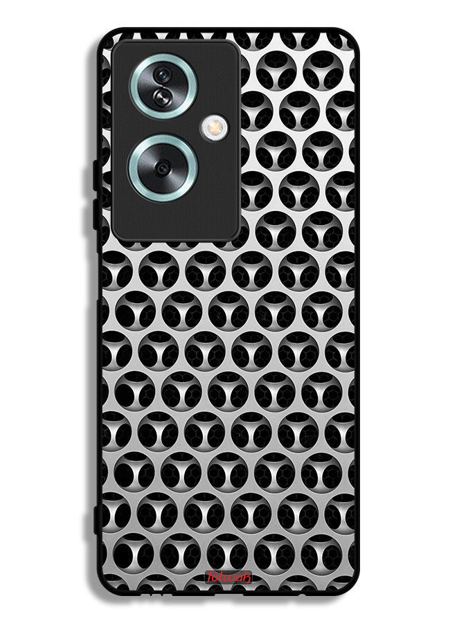Tolwak Oppo A79 Protective Case Cover Horology Hands Pattern - Image 1