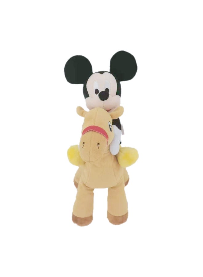 Disney Mickey On Camel Plush Toy 23x13x31cm - Image 1