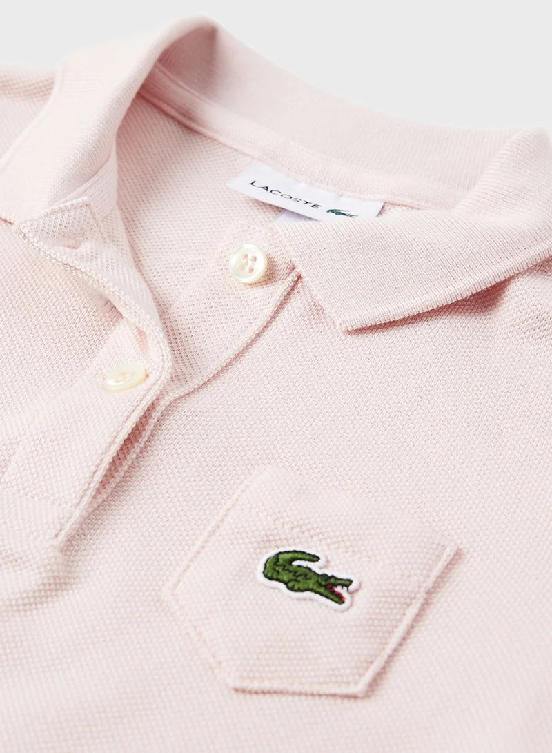 LACOSTE Pique Cotton Dress
