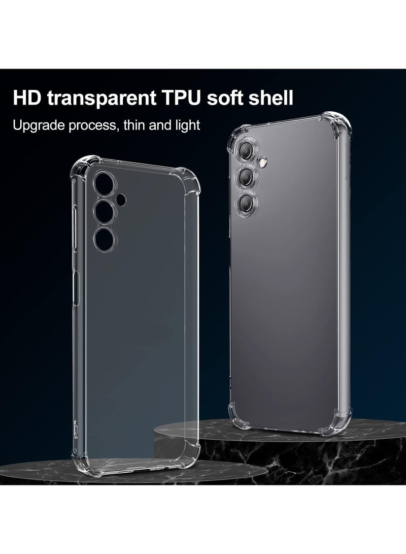 حافظة شفافة لهاتف سامسونج جالاكسي A26 بزوايا معززة مقاومة للخدش، غطاء شفاف واقٍ من الصدمات لهاتف سامسونج جالاكسي A26 - Image 2