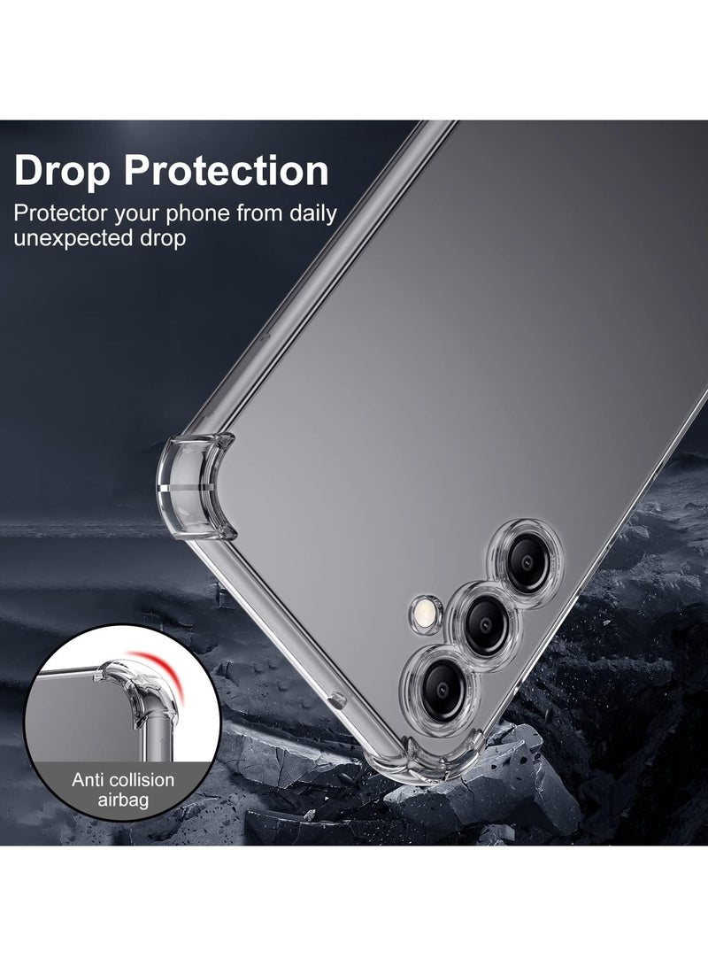 حافظة شفافة لهاتف سامسونج جالاكسي A26 بزوايا معززة مقاومة للخدش، غطاء شفاف واقٍ من الصدمات لهاتف سامسونج جالاكسي A26 - Image 5