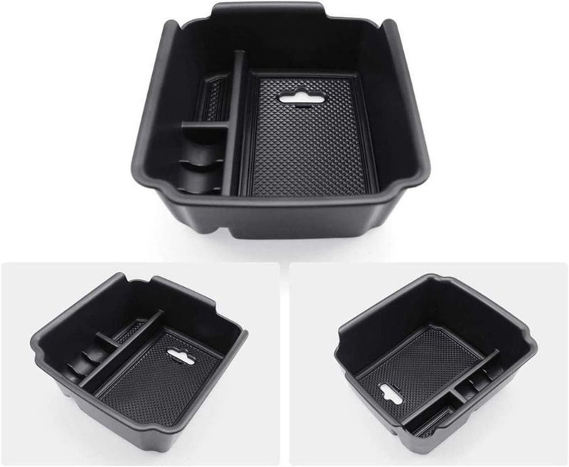 QASULER Car Central Storage Box for Tiguan - Image 2