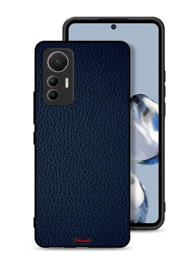 Tolwak Xiaomi 12 Lite Protective Case Cover Leather Pattern - Image 1