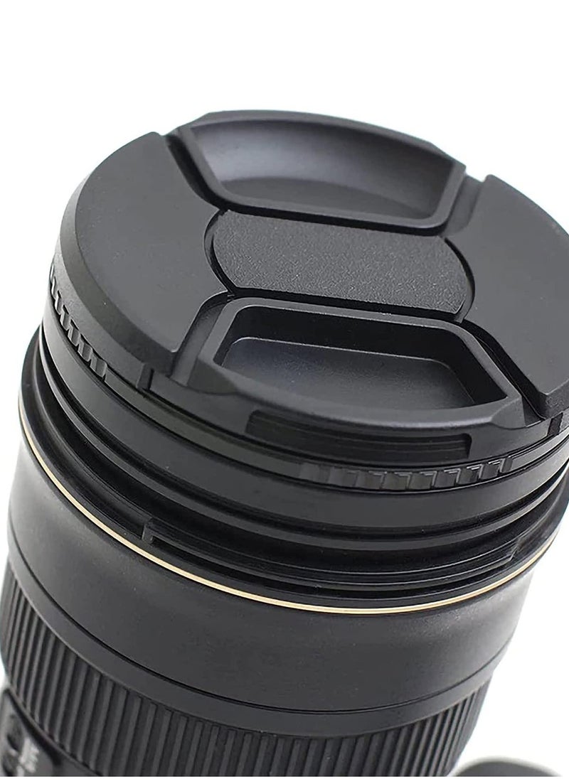 Coopic - COOPIC 37mm Lens Cap Front Cover Protector Snap On Center Pinch for Camera Canon Nikon Sony DSLR - Image 1