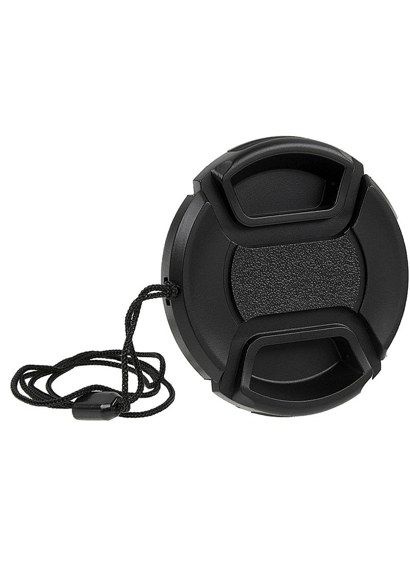 Coopic - COOPIC 37mm Lens Cap Front Cover Protector Snap On Center Pinch for Camera Canon Nikon Sony DSLR - Image 1