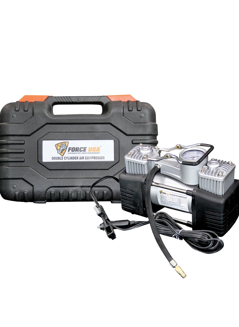 فوريس يو أس أيه FORCE USA HEAVY DUTY AIR COMPRESSOR WITH TOOLS THIN HANDLE