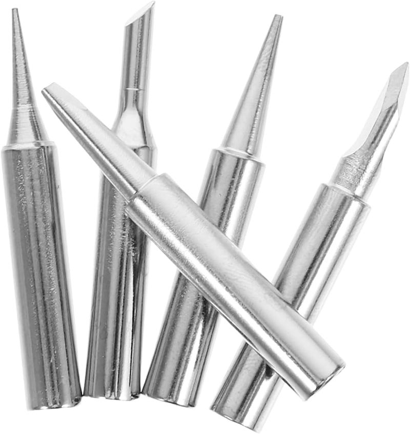 أطراف مكواة لحام الفضة 5 قطع تشكيلة لأدوات اللحام استبدال طرف اللحام - Image 2