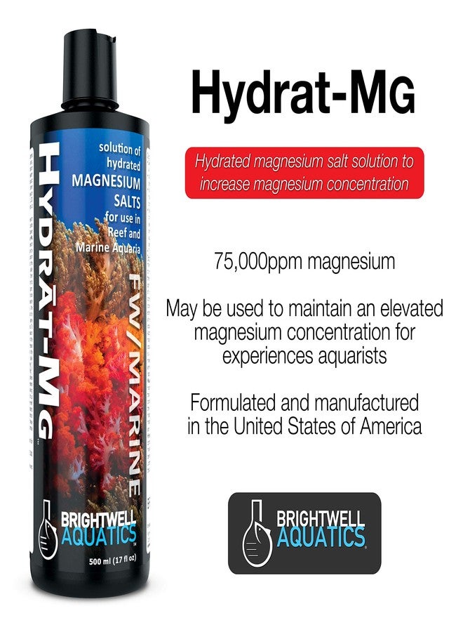برايت ويل أكواتيكس برايتويل أكواتيكس هايدرات إم جي - محلول ملح المغنيسيوم المرطب للاستخدام في أحواض السمك البحرية - Image 2