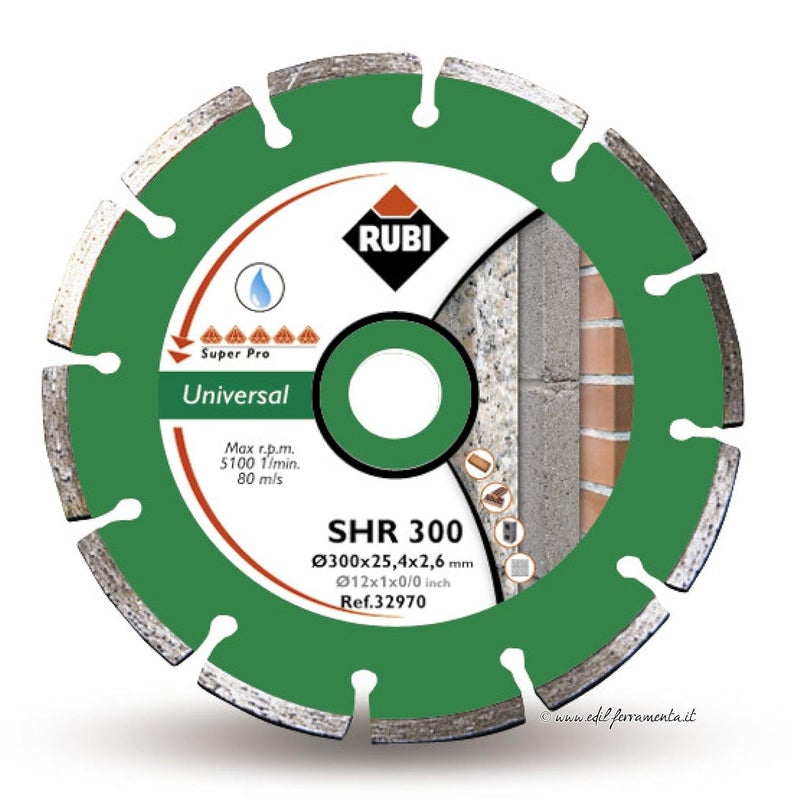 Rubi SHR 300 General Purpose Diamond Disc - Image 1