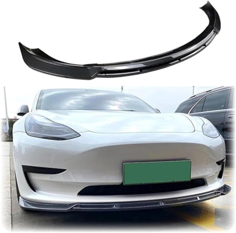 Wivplex Front Bumper Lip Cover for Tesla Model 3 - Image 4