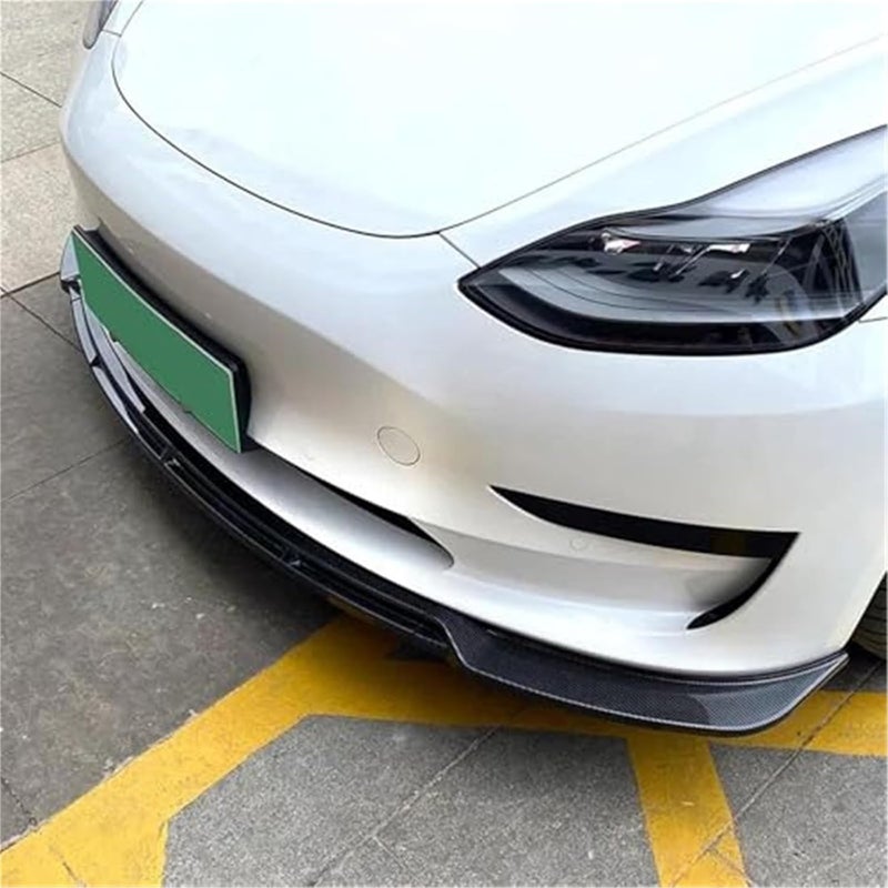 Wivplex Front Bumper Lip Cover for Tesla Model 3 - Image 3