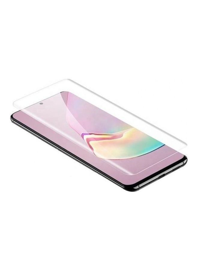 NIBEMINENT - Uv 3D Full Curved Nano Screen Protector With Glue For Samsung Galaxy S20 Plus Clear - Image 1