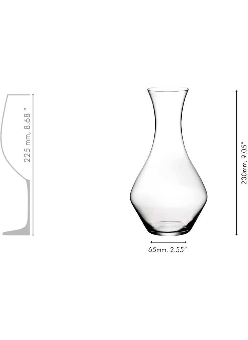 Riedel RIEDEL Merlot Wine Decanter – Fine Crystal Glass Carafe for Red & White Wines, Elegant Style, Dishwasher Safe  - Image 2
