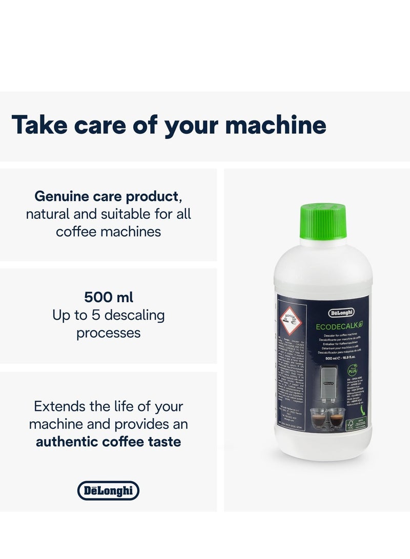 Natural EcoDecalk Descaler For Coffee And Espresso Machine 500ml