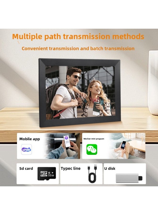 The 13-inch 17-inch HD Cloud Photo Frame Wifi Remote Release Smart Touch Horizontal And Vertical Screen Switch-Color:13inch White 32g+uhale - Image 4
