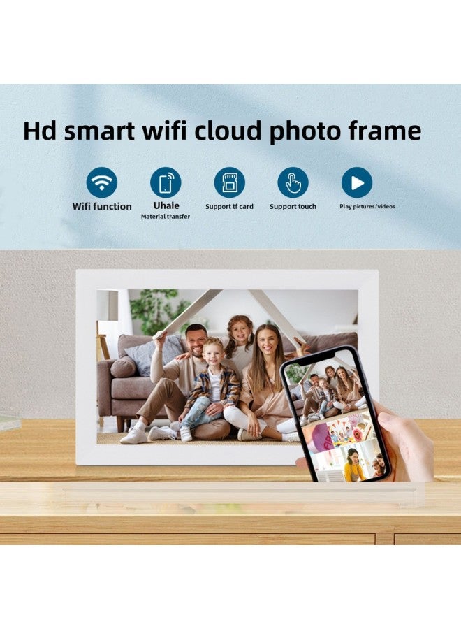 The 13-inch 17-inch HD Cloud Photo Frame Wifi Remote Release Smart Touch Horizontal And Vertical Screen Switch-Color:13inch White 32g+uhale - Image 2