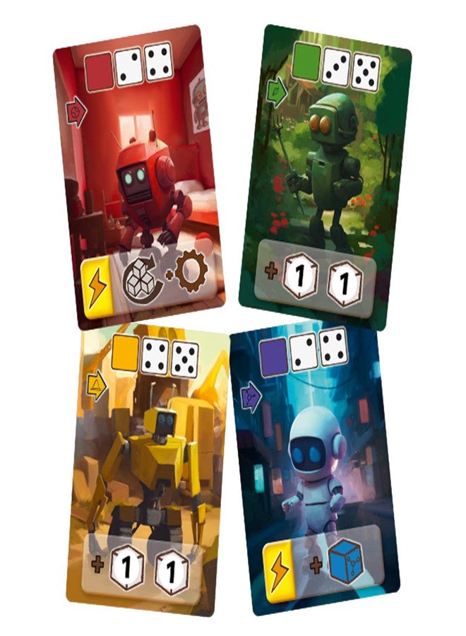 Matagot Sparks Board Game - Built a Robot Factory in a Dice Drafting Strategy Game for Kids & Adults, Ages 12+, 1-4 Players, 45 Minute Playtime, Made by Surfin' Meeple - Image 4