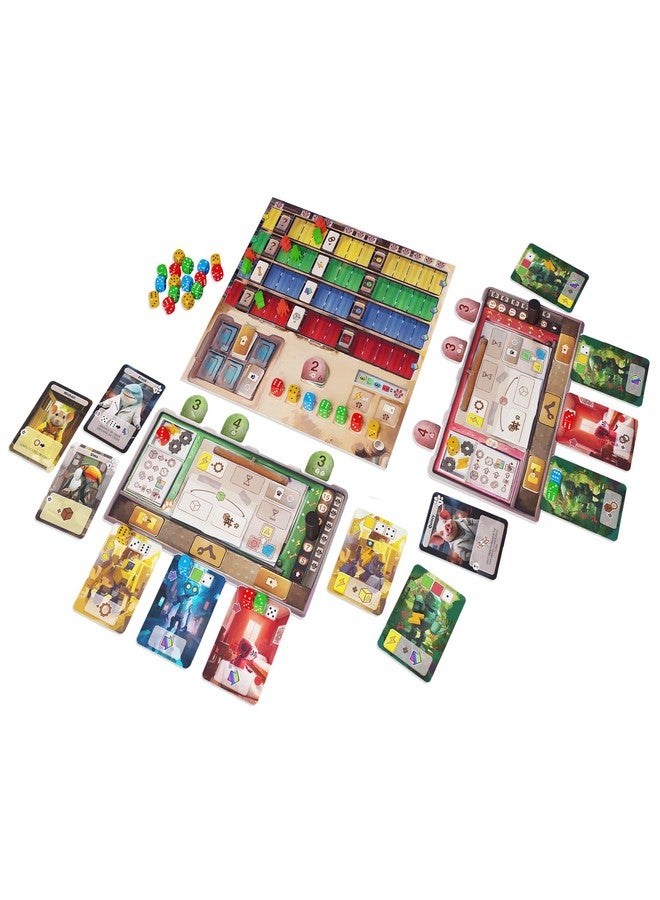 Matagot Sparks Board Game - Built a Robot Factory in a Dice Drafting Strategy Game for Kids & Adults, Ages 12+, 1-4 Players, 45 Minute Playtime, Made by Surfin' Meeple - Image 2