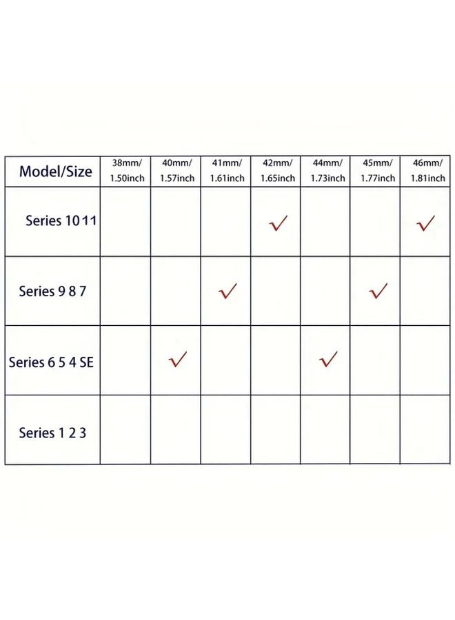 Set 1 4 Pack Apple Watch Series 9 8 7 45MM Ultra Thin Case Screen Protector - Image 3